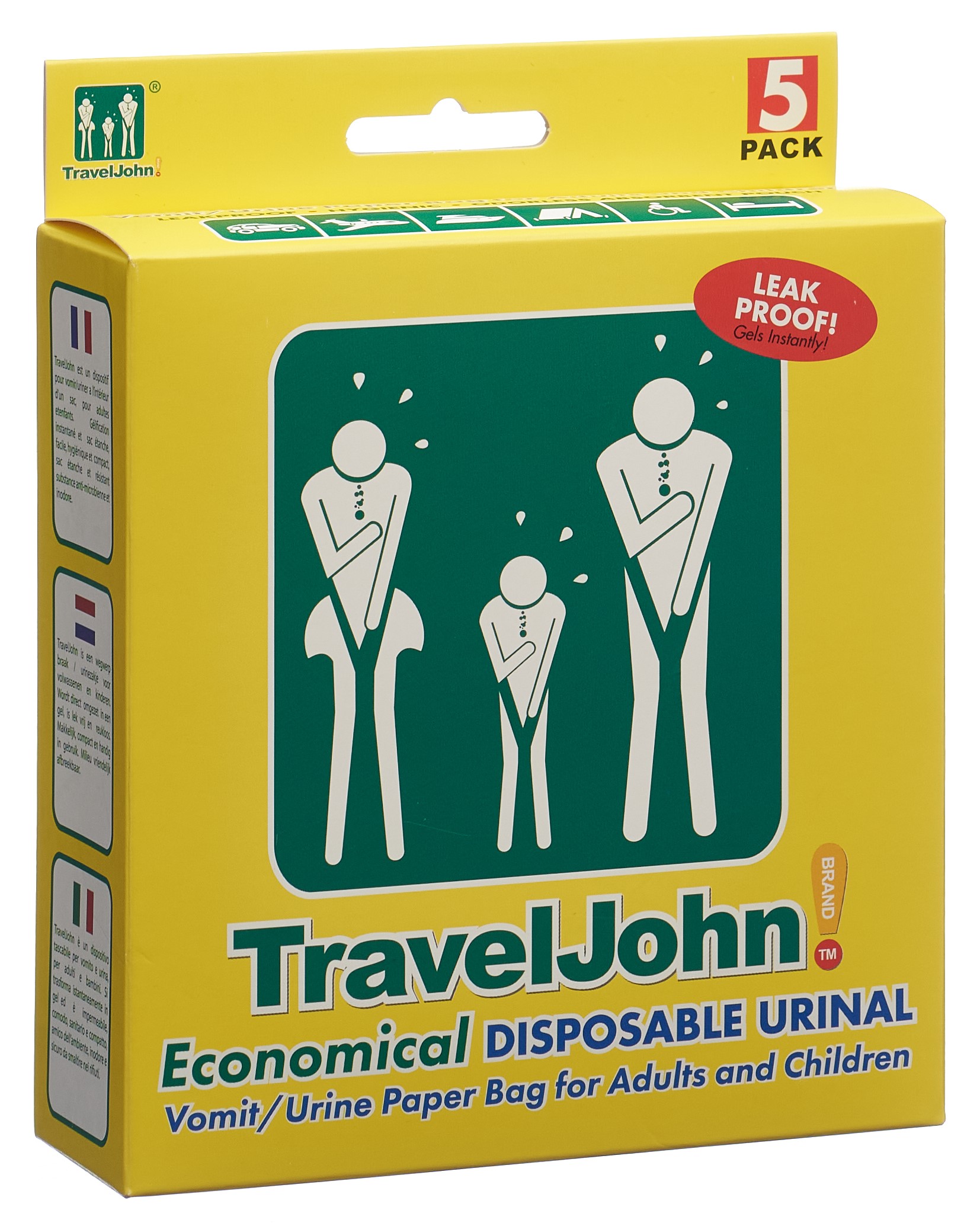 TravelJohn Brechbeutel