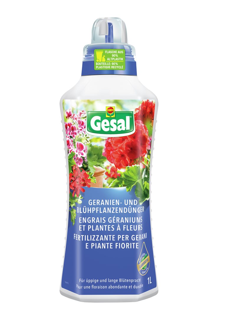 Gesal Dünger für Geranien und Blühpflanzen