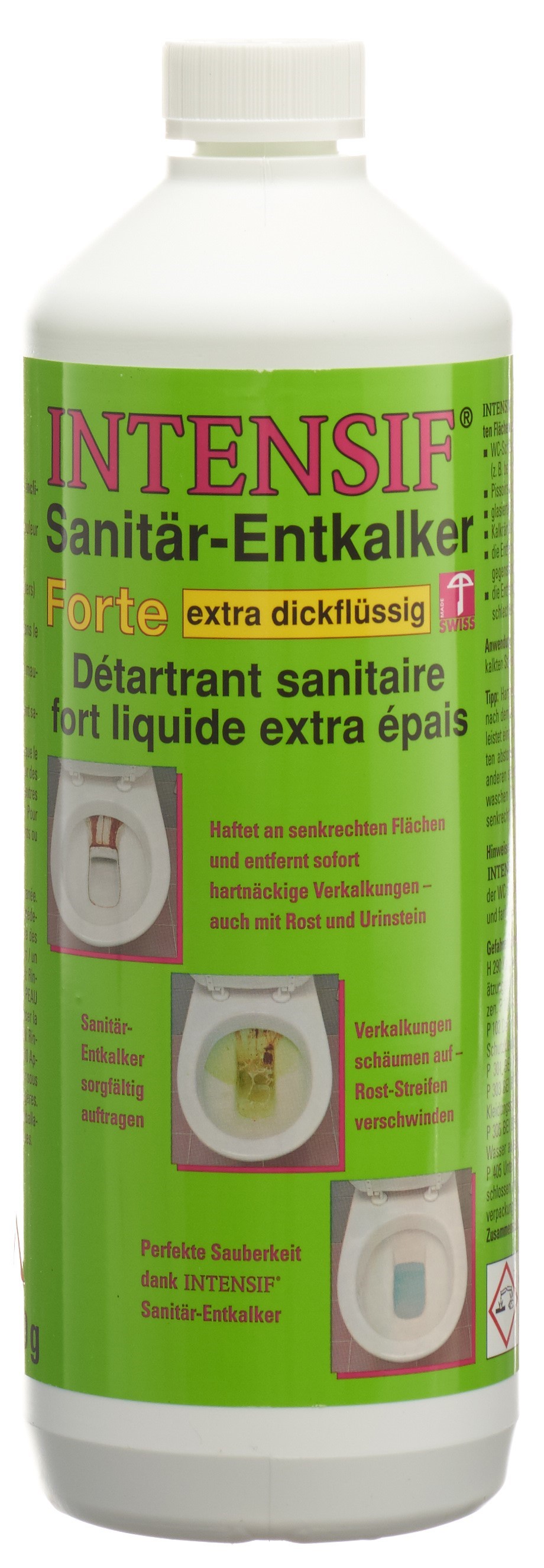 Intensif Sanitär Entkalker Forte flüssig