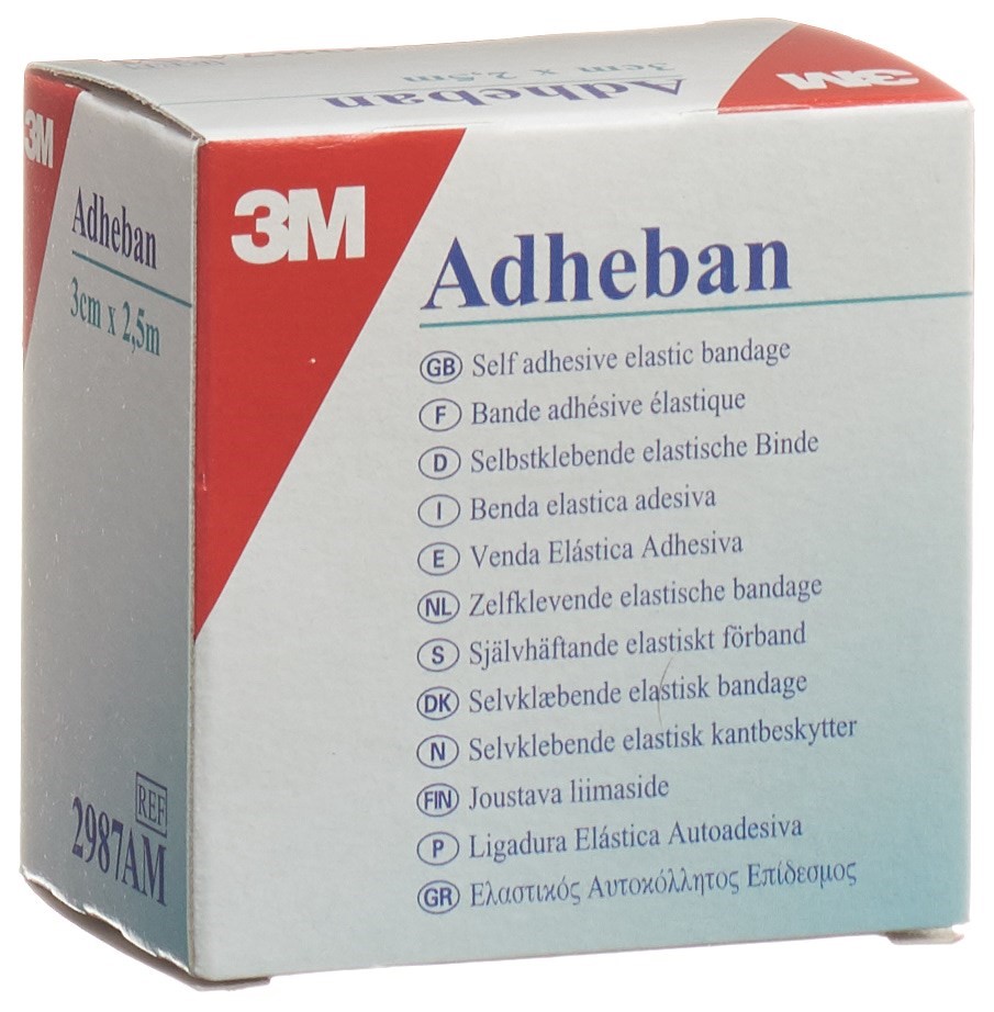 3M Adheban Schutzverband 3cmx2.5m (#)