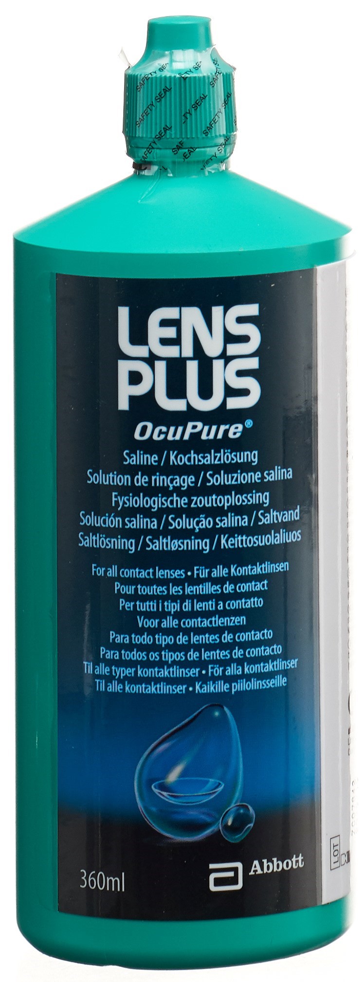 Lens Plus OcuPure Kochsalzlösung