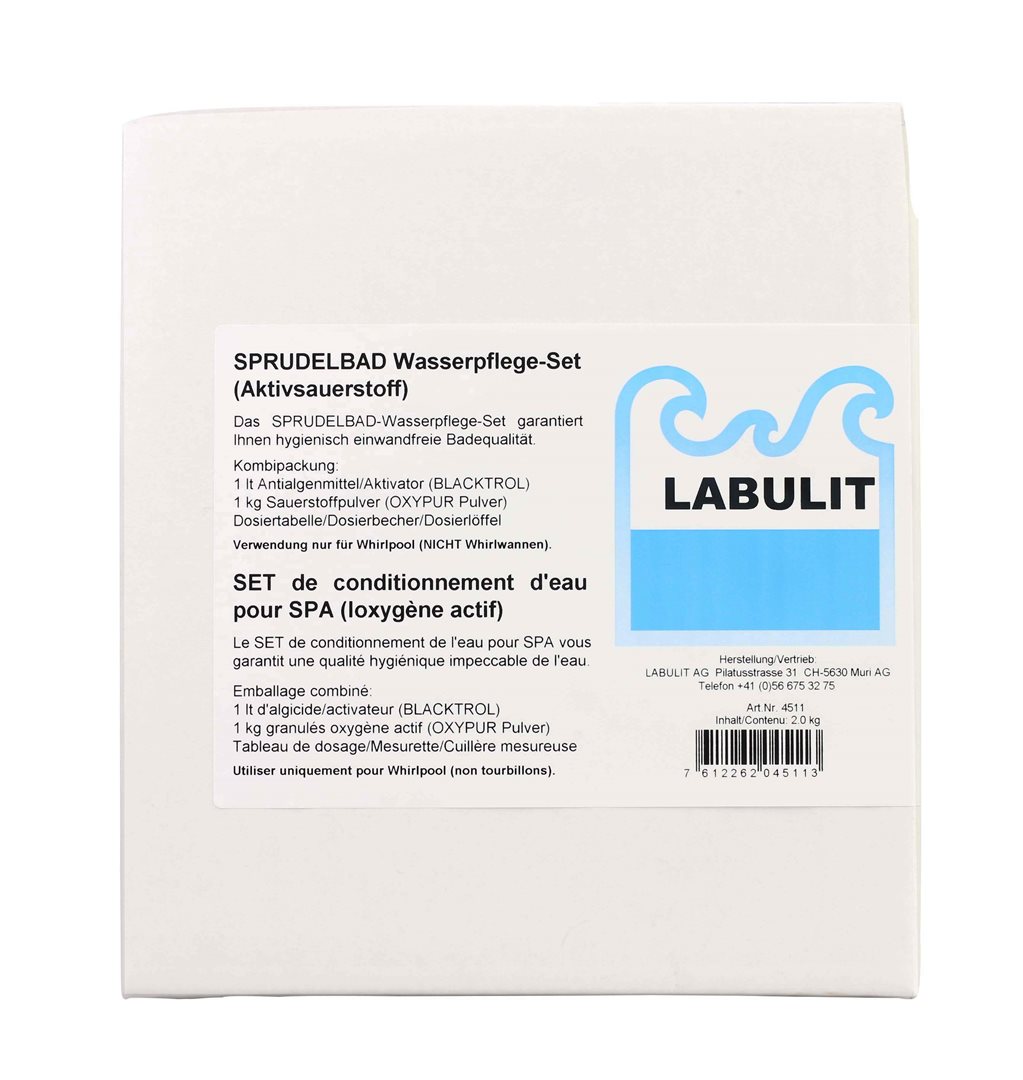 LABULIT Sprudelbad Wasserpflegeset Aktivsauerstoff