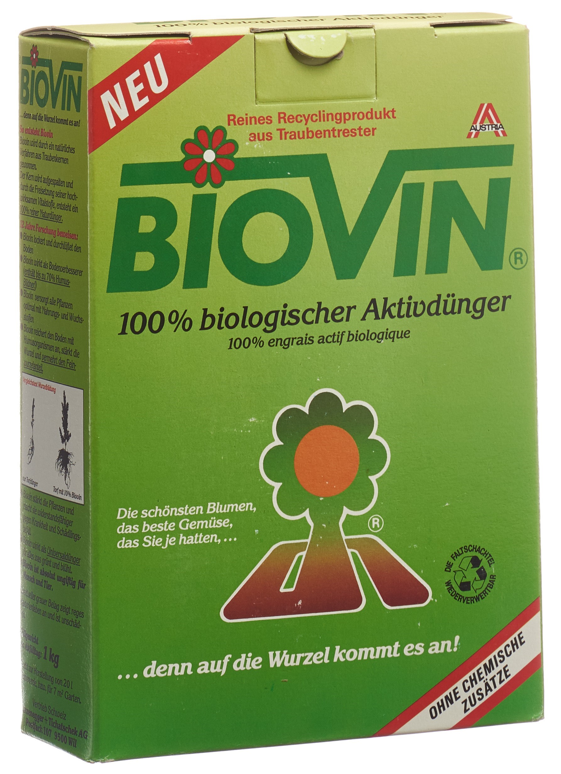 BIOVIN biologischer Aktivdünger Pulver
