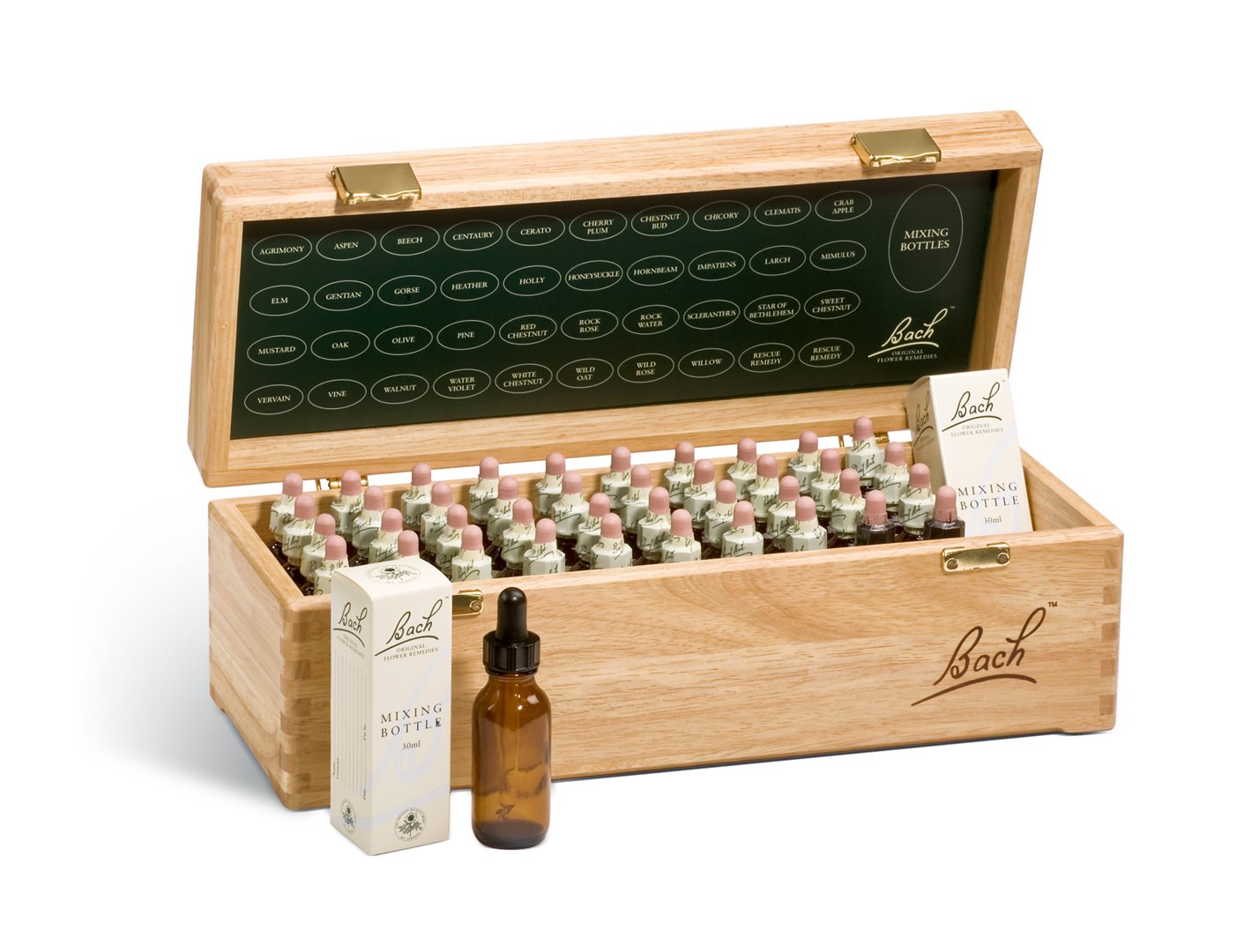 Bach Wooden Box 40x20ml