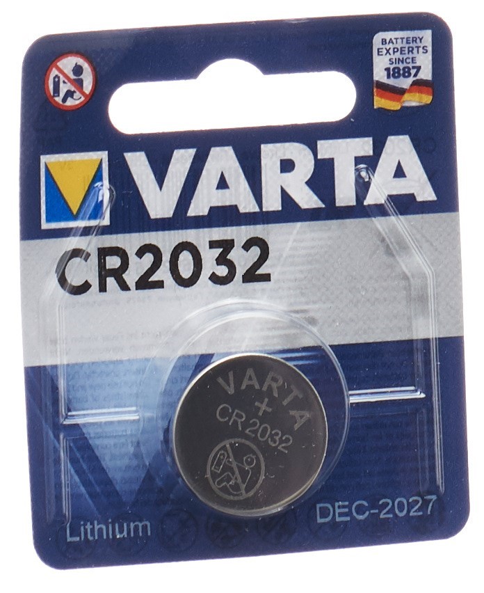 VARTA Lithium Knopfzelle CR2032