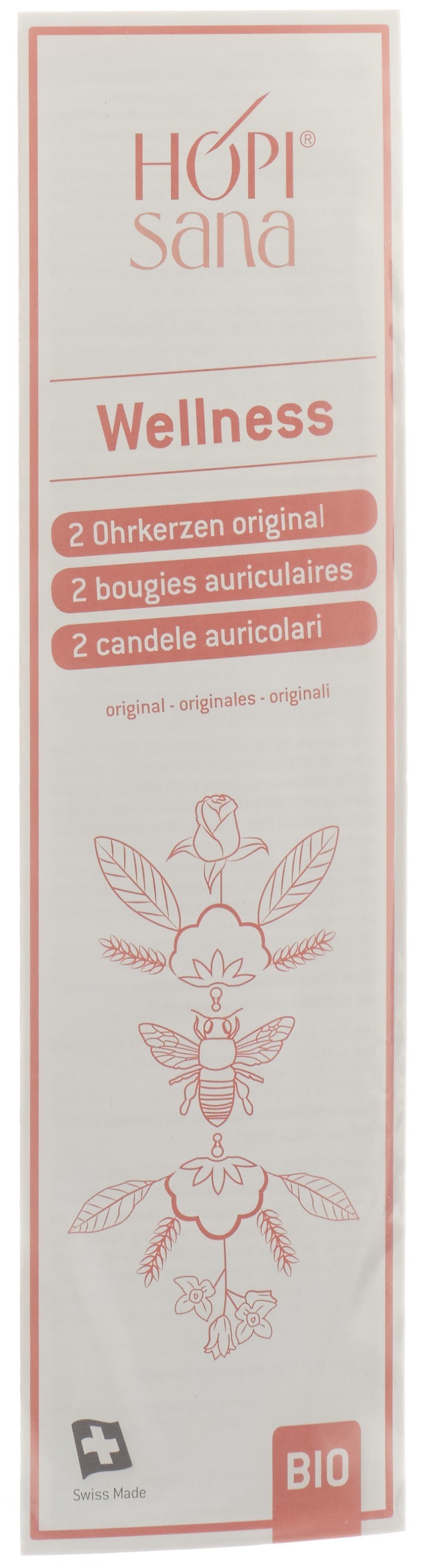 HOPIsana Ohrenkerzen rosa Wellness