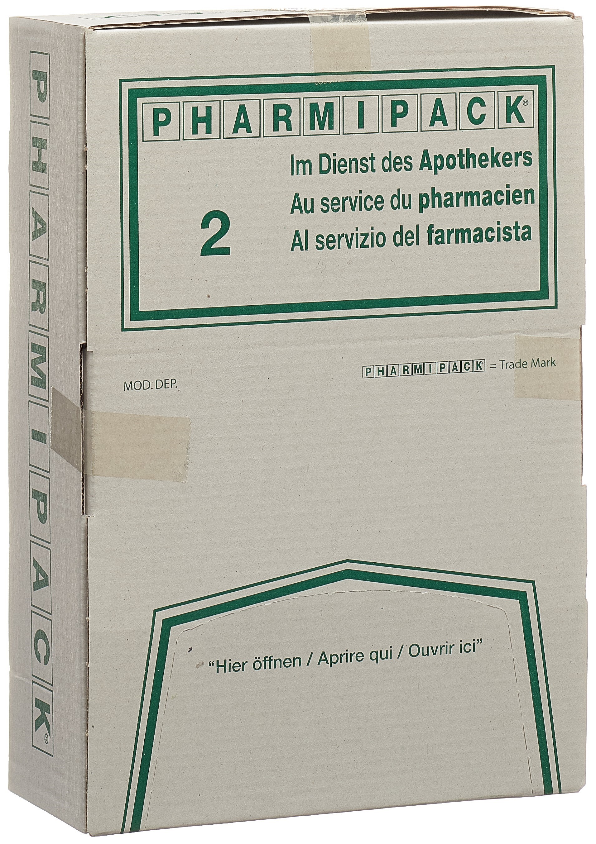 Pharmipack Beutel No 2 klein