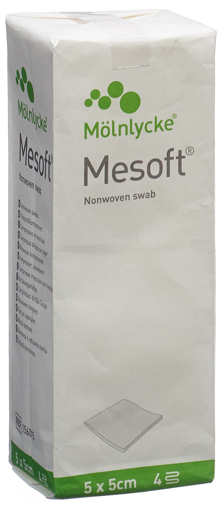 Mesoft Kompressen 5x5cm unsteril