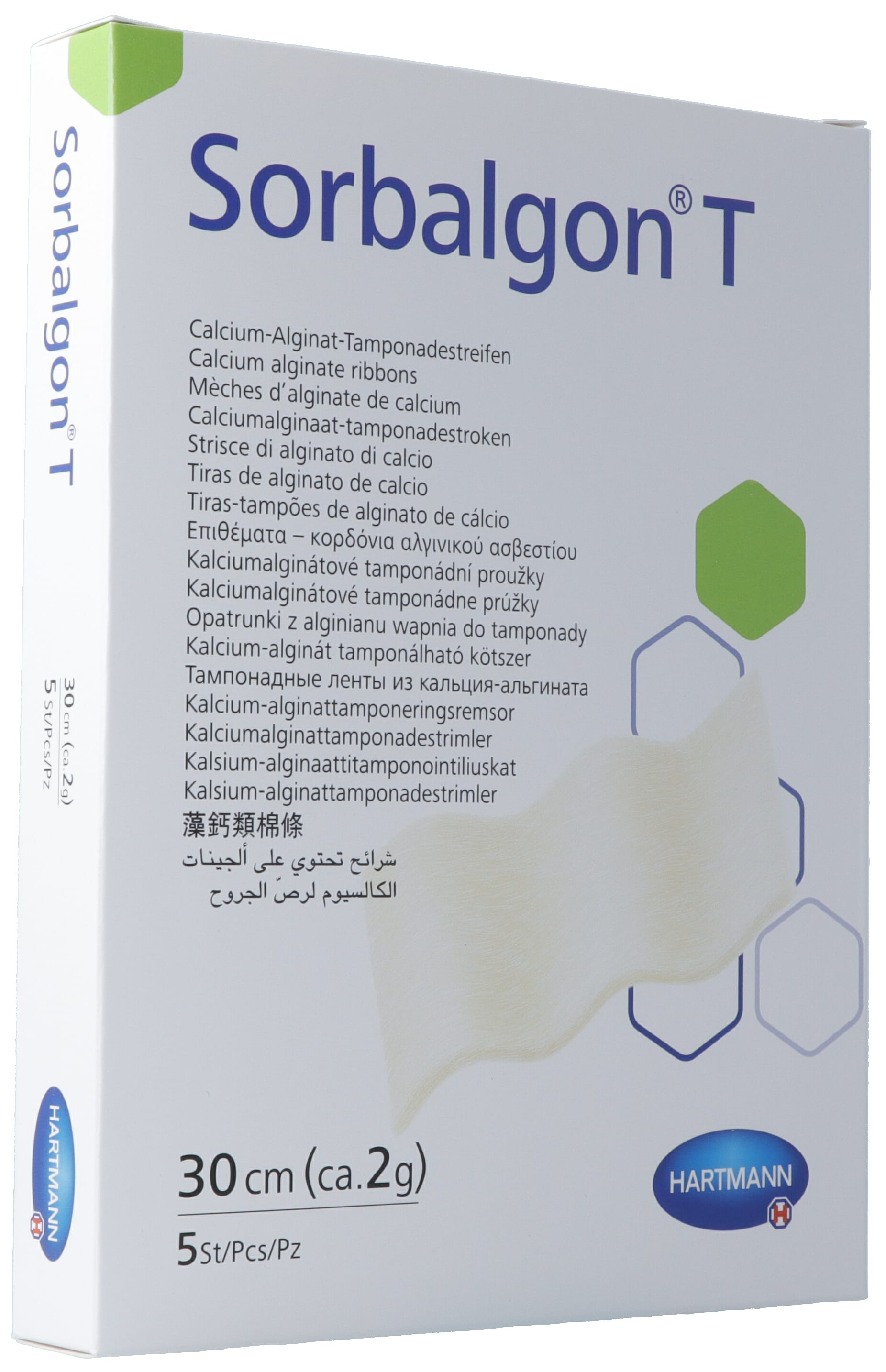 Sorbalgon Tamponaden Streifen 2g/30cm