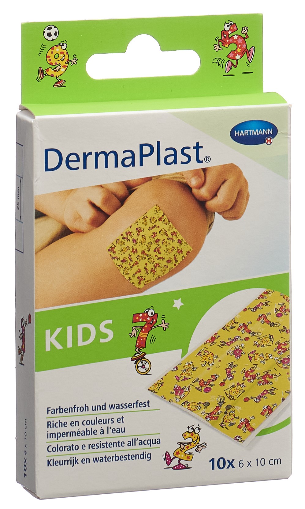 DermaPlast Kids Schnellverband 6x10cm Plastik