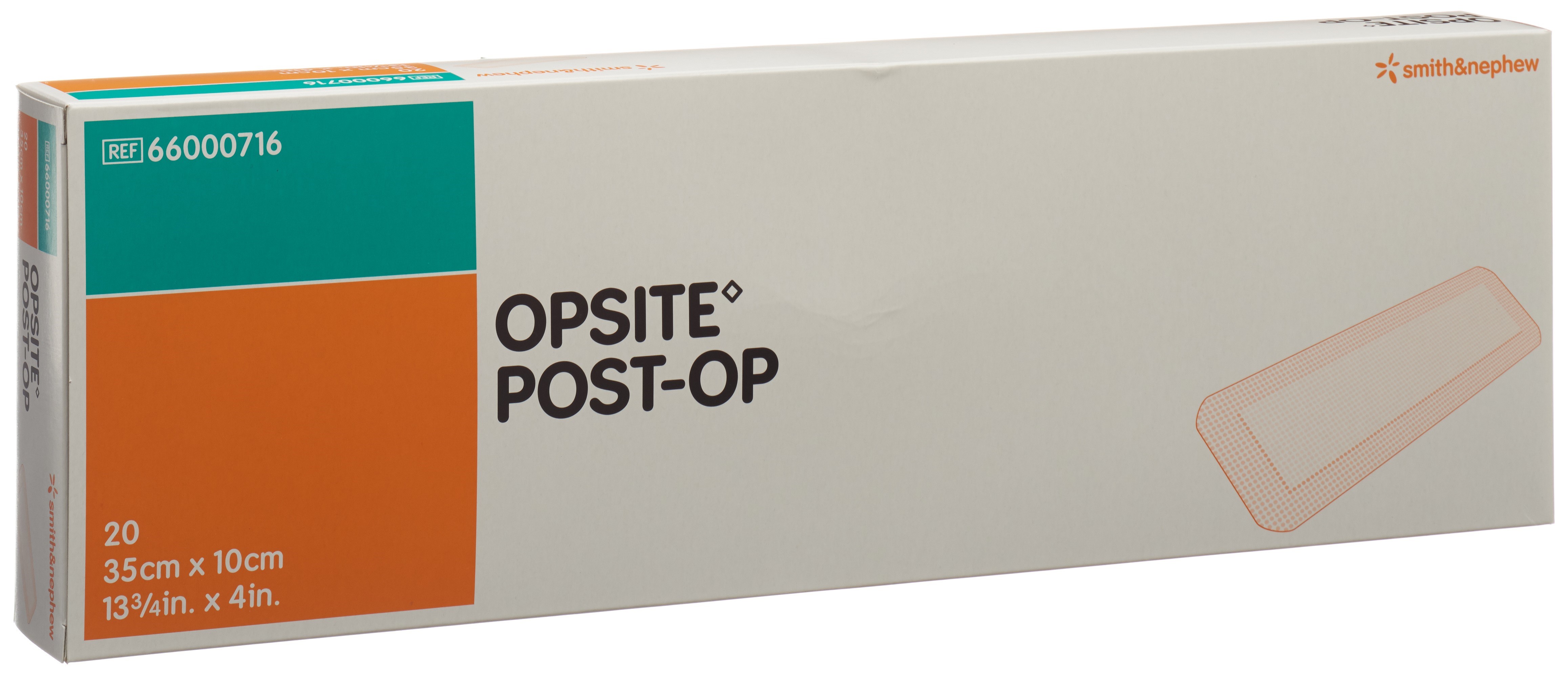 OPSITE POST OP Folienverband 35x10cm steril