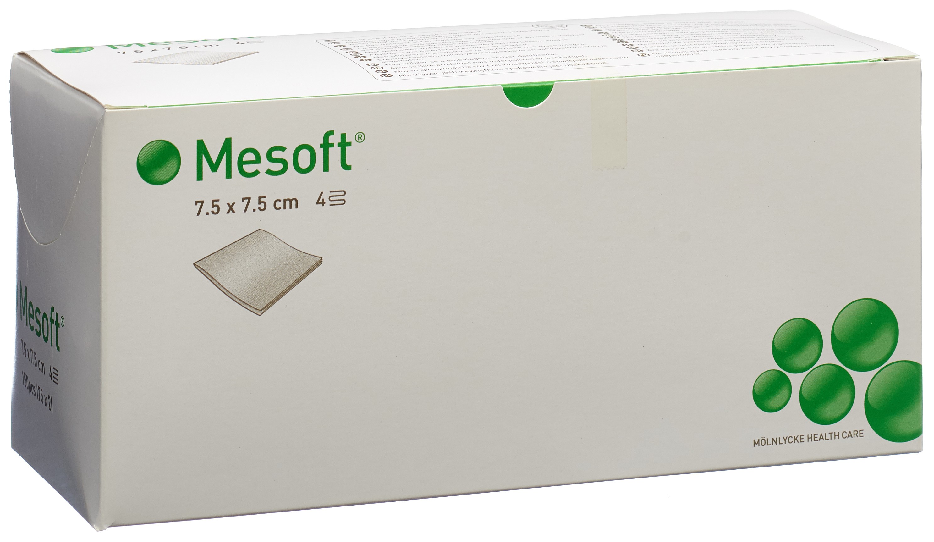 Mesoft Kompressen 7.5x7.5cm steril