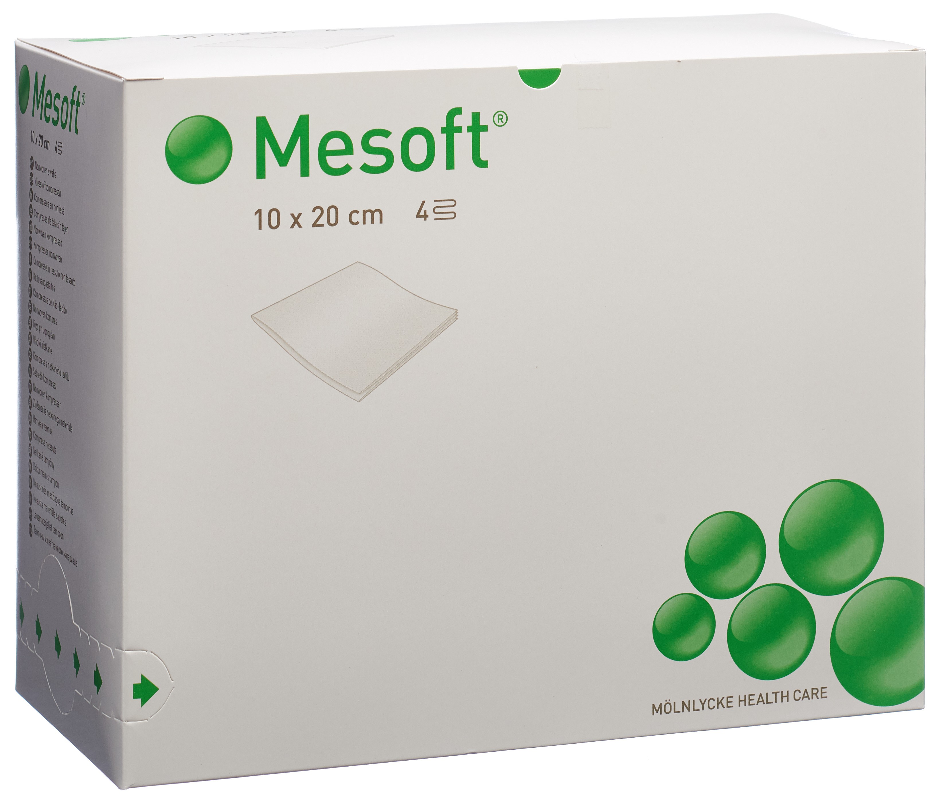Mesoft Kompressen 10x20cm steril