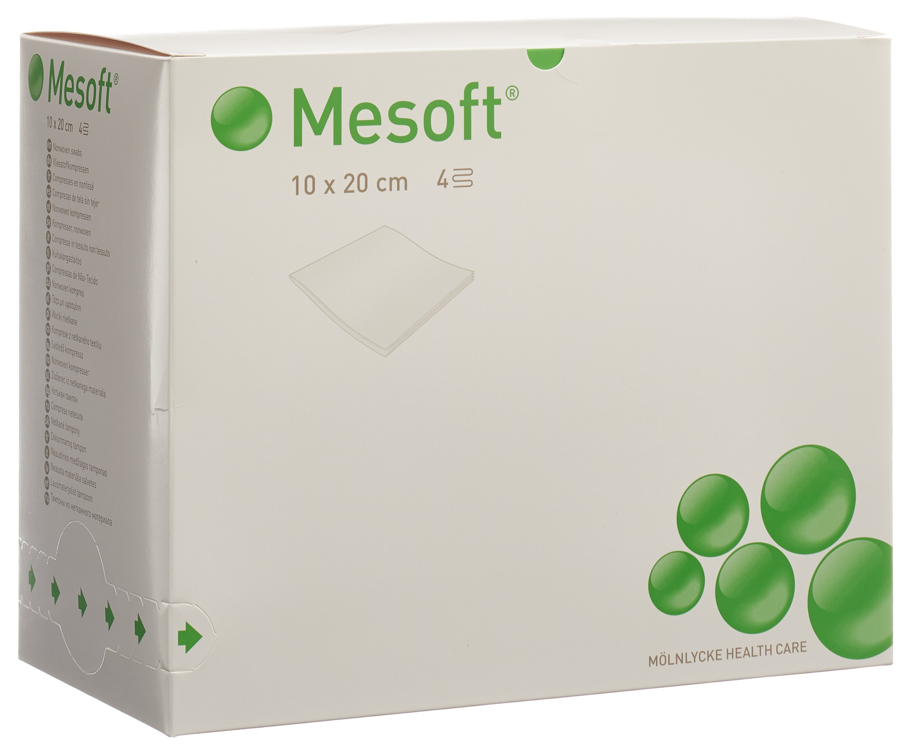 Mesoft Kompressen 10x20cm steril
