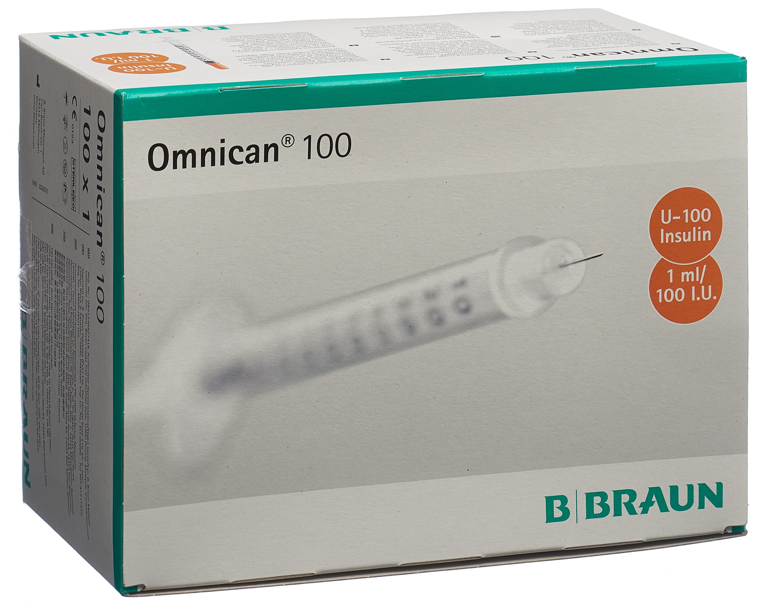 Omnican Insulin 100 1ml 0.3x8mm G30 einzel