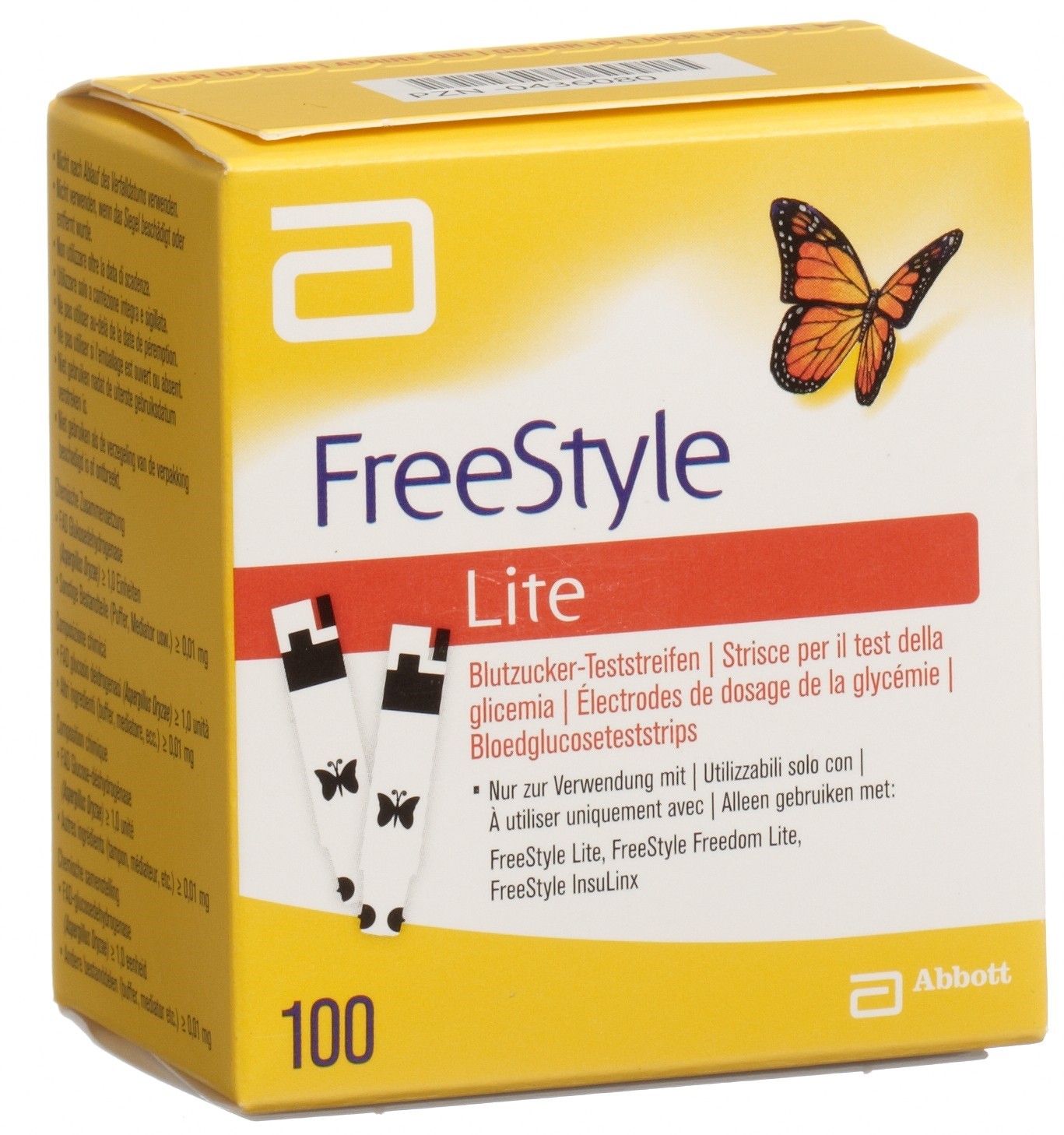 FreeStyle Lite Blutzucker-Teststreifen