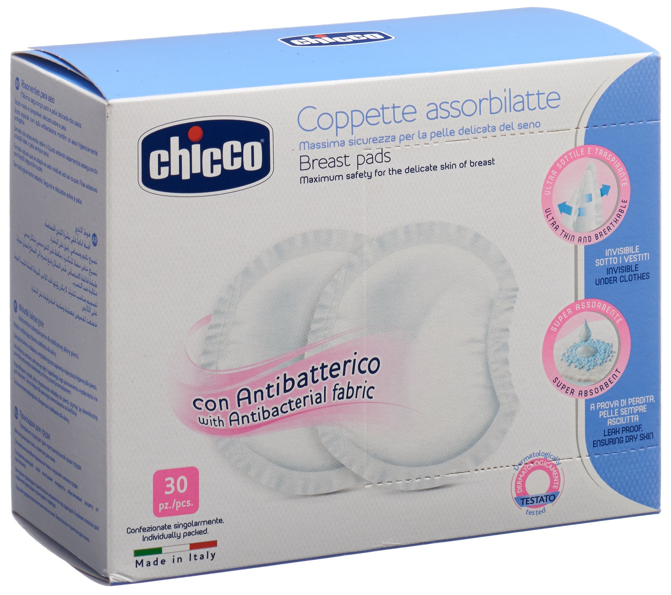Chicco Stilleinlage leicht und sicher antibakteriell