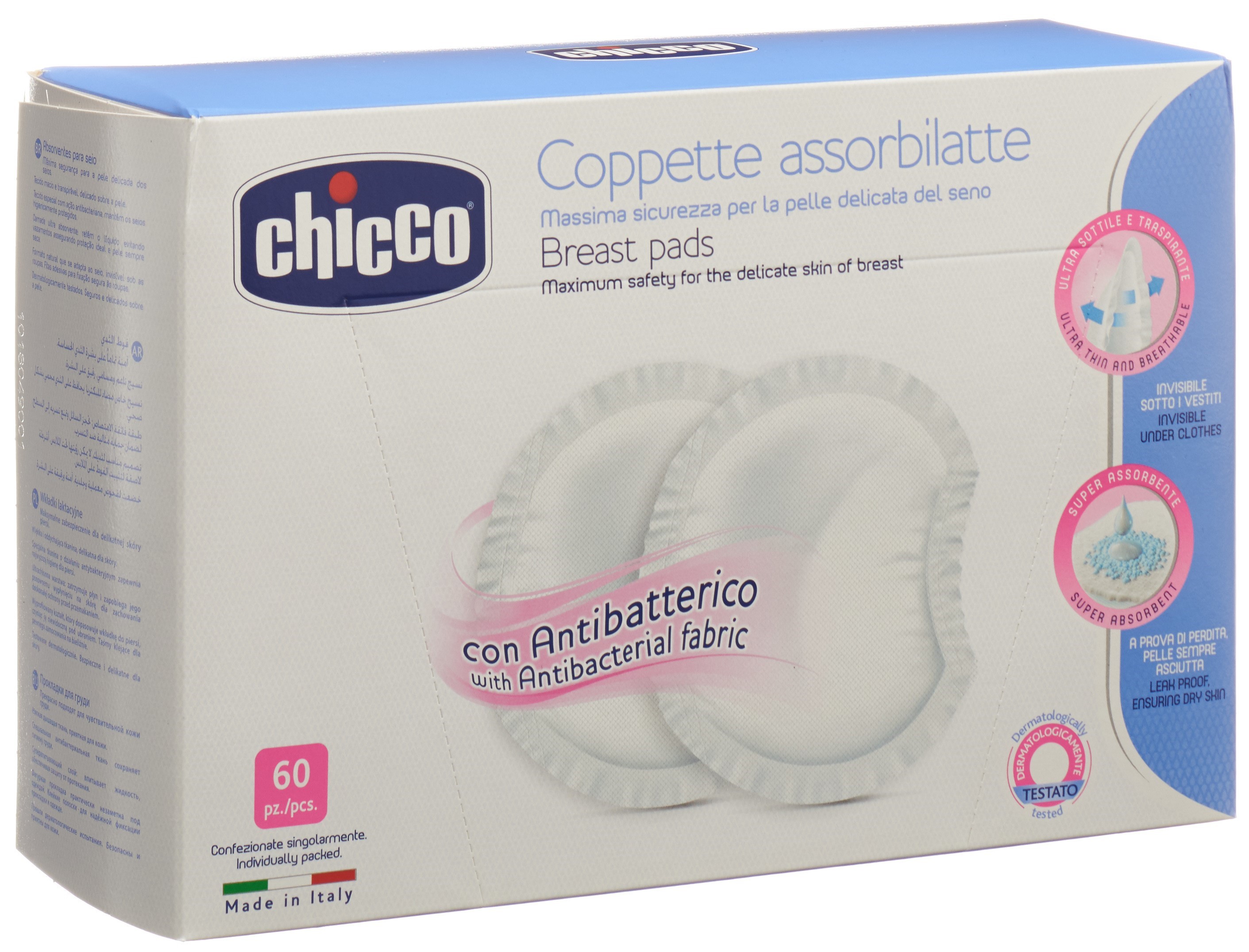 Chicco Stilleinlage leicht und sicher antibakteriell