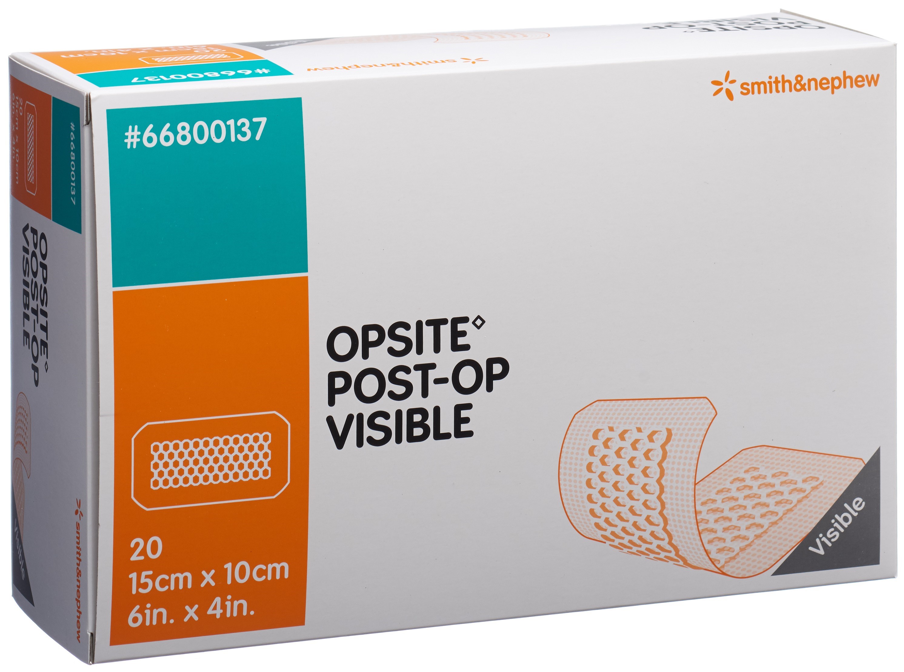 OPSITE POST OP VISIBLE transparenter Wundverband 15x10cm