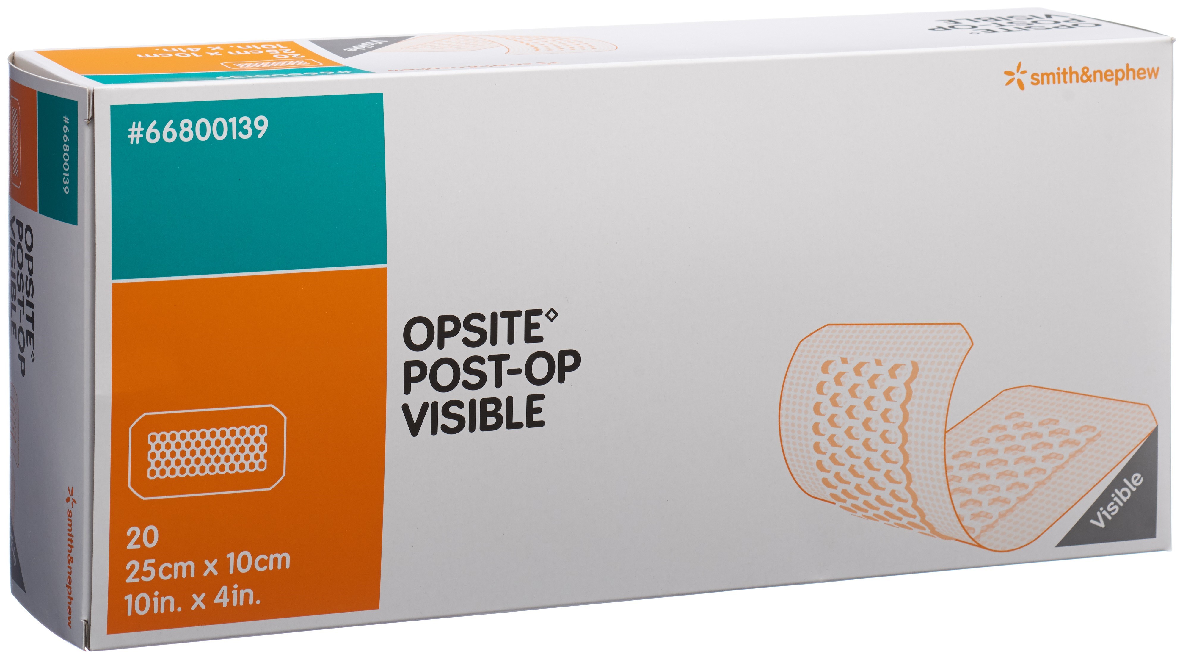 OPSITE POST OP VISIBLE transparenter Wundverband 25x10cm