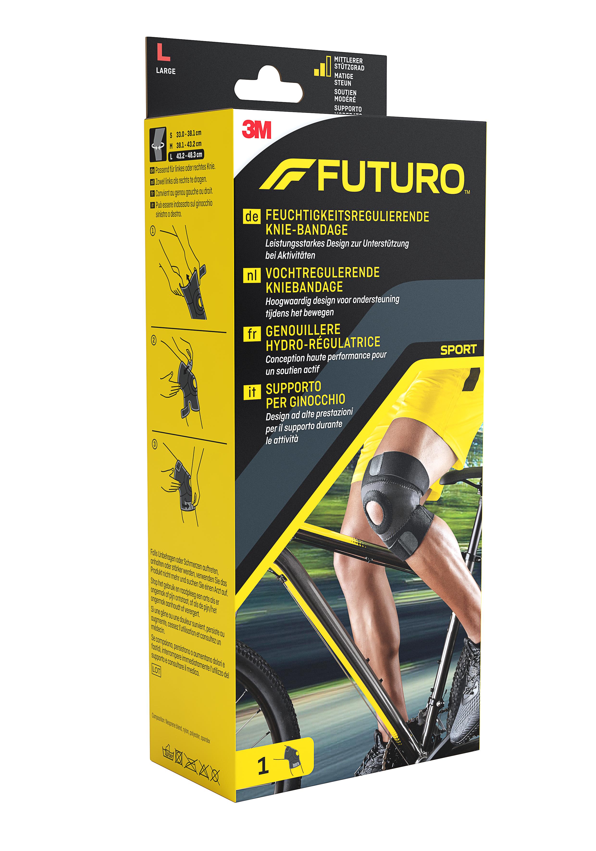 3M 3M FUTURO Kniebandage L feuchtigkeitsregulierend