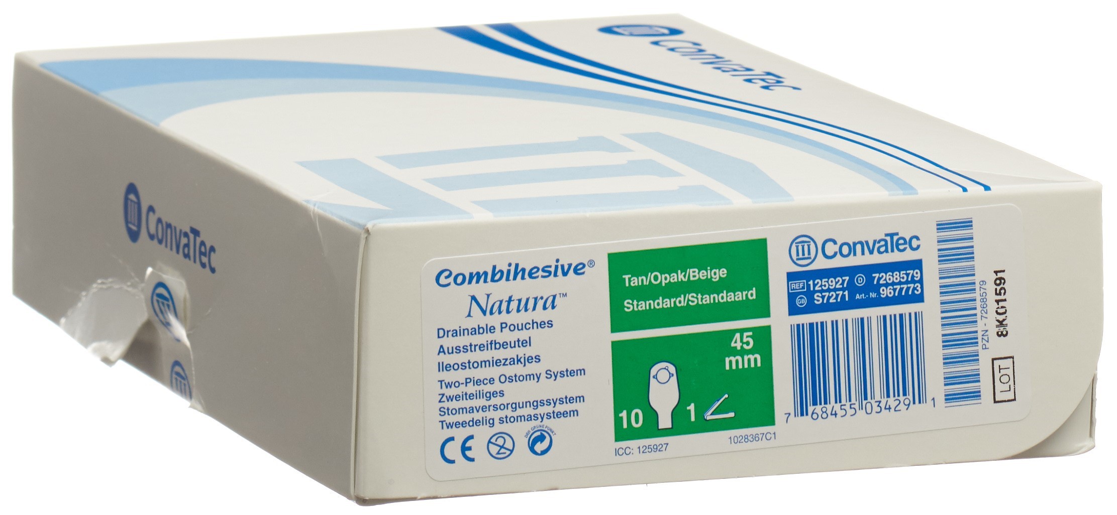 Natura Ileo Beutel 45mm standard opak