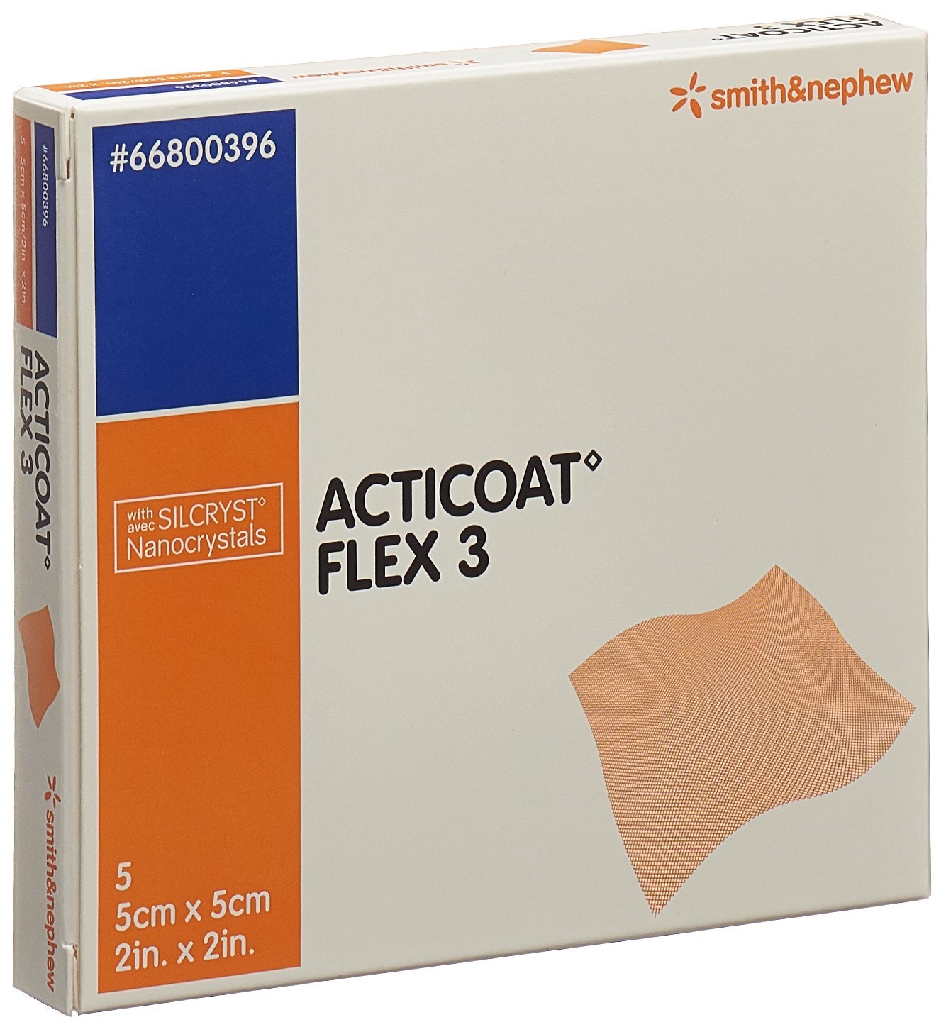 ACTICOAT FLEX 3 Wundverband 5x5cm