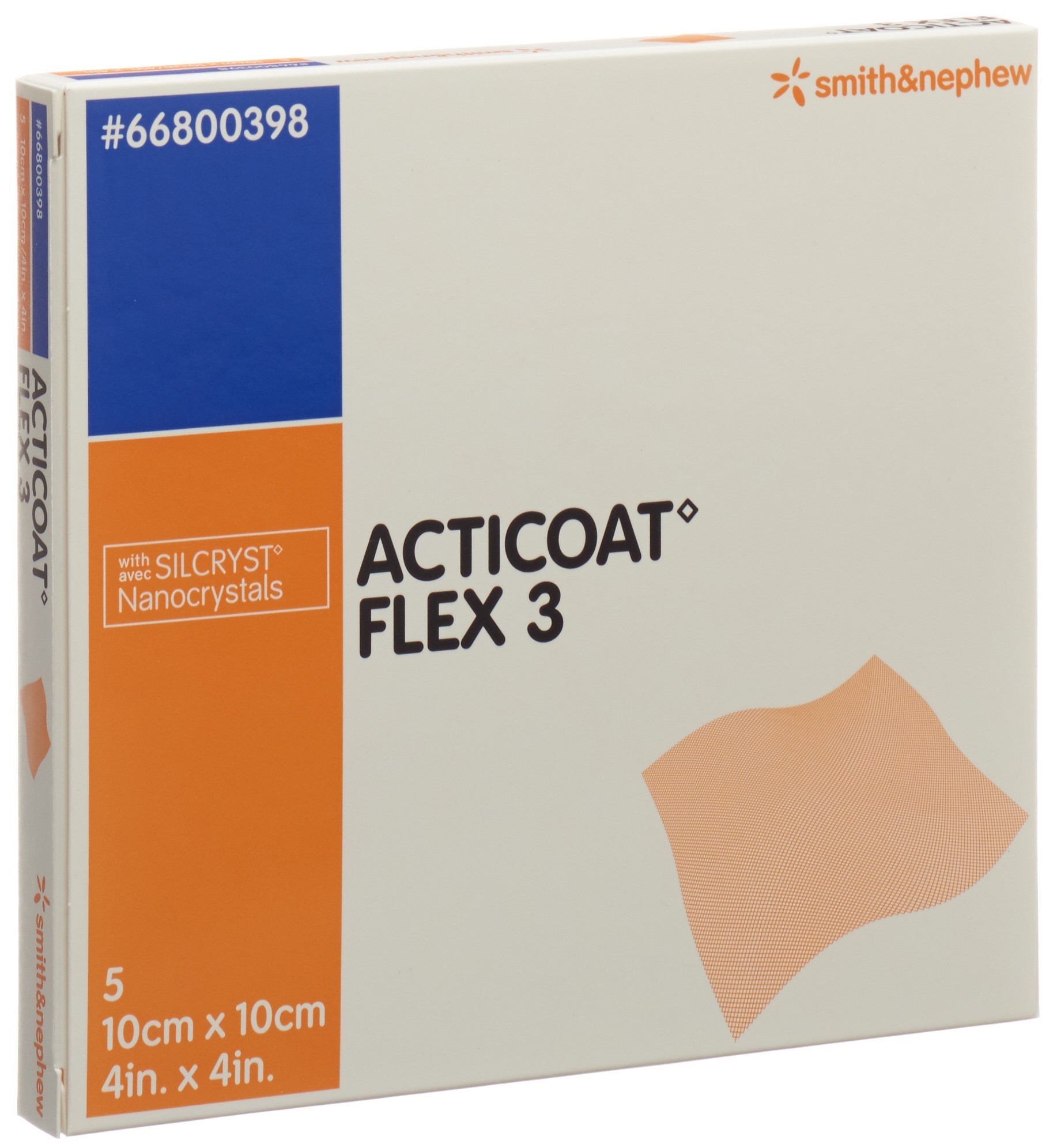ACTICOAT FLEX 3 Wundverband 10x10cm