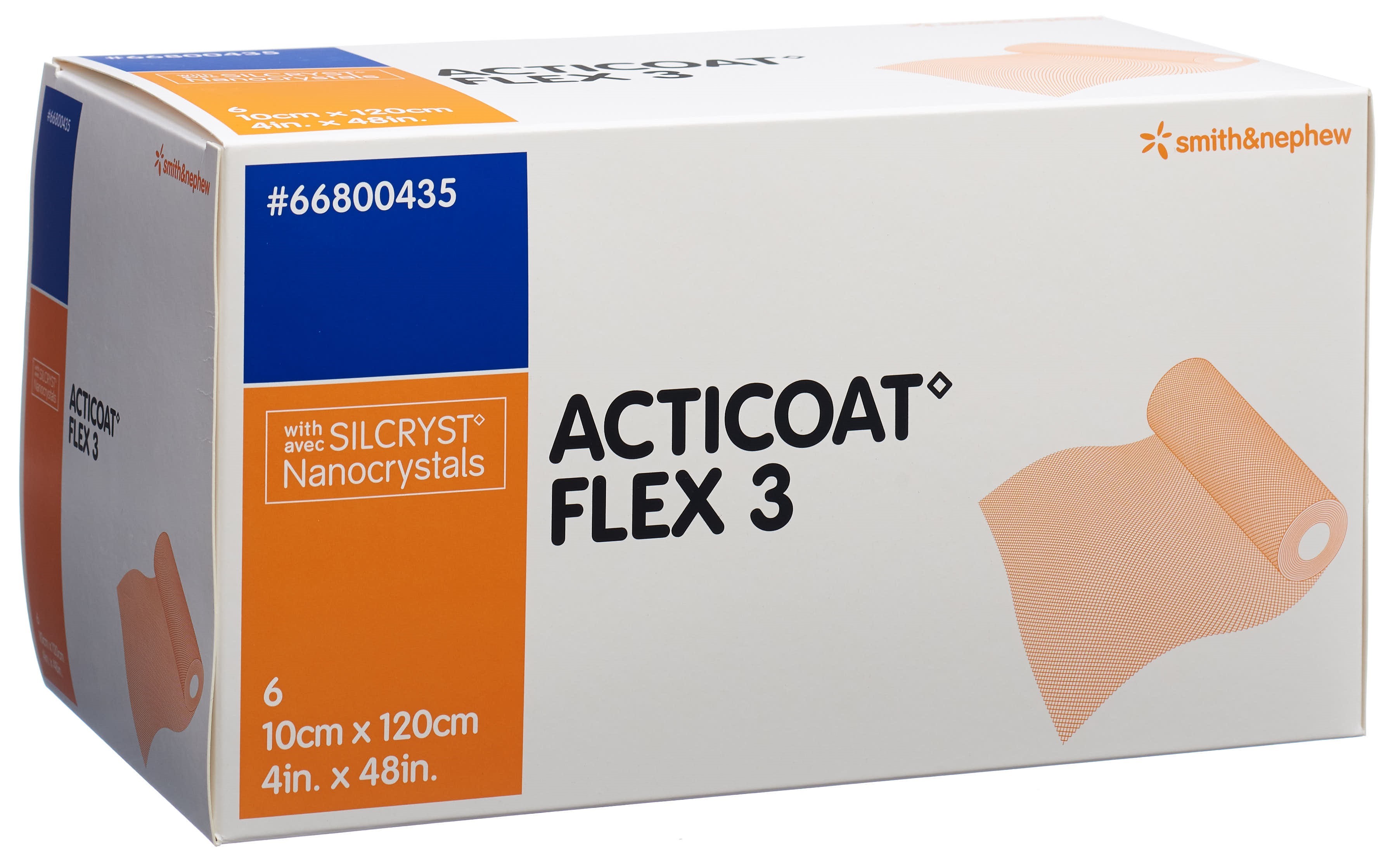 ACTICOAT FLEX 3 Wundverband 10x120cm