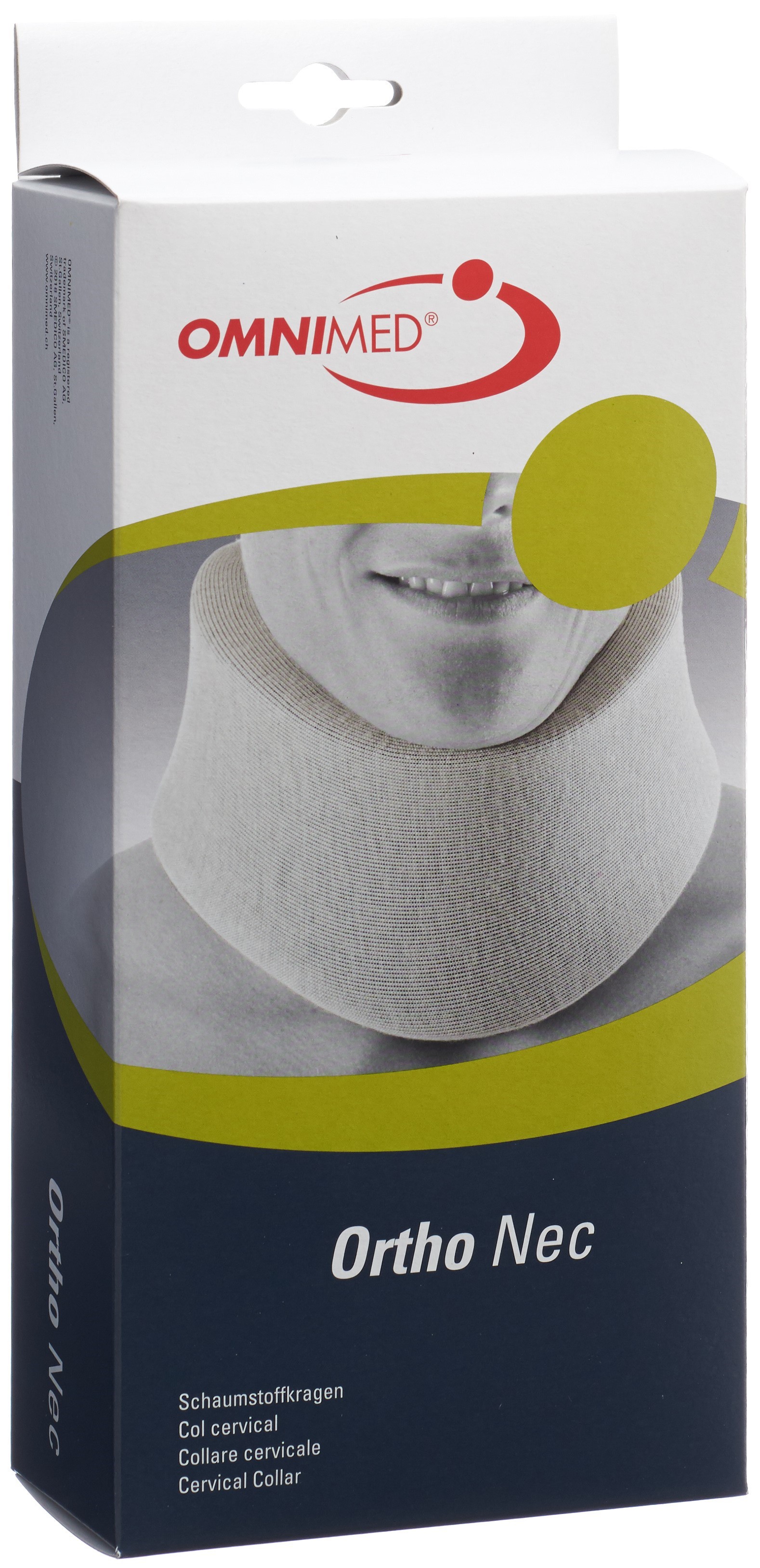 OMNIMED Schaumstoff Kragen 9.5cm/41-45cm Velc roh