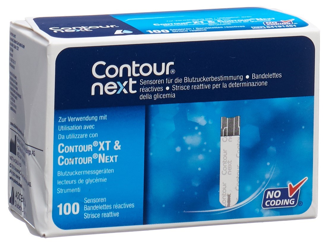 Contour next Sensoren