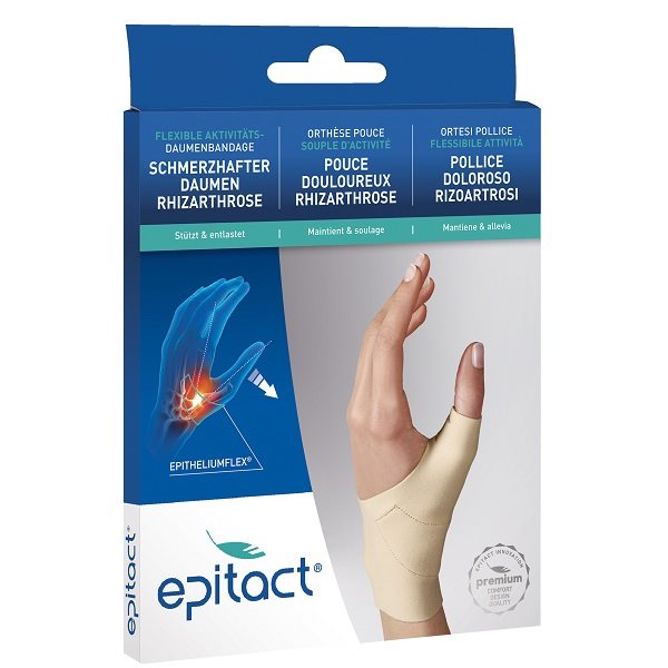 Epitact flexible Aktivitäts-Daumenbandage M 15-17cm links