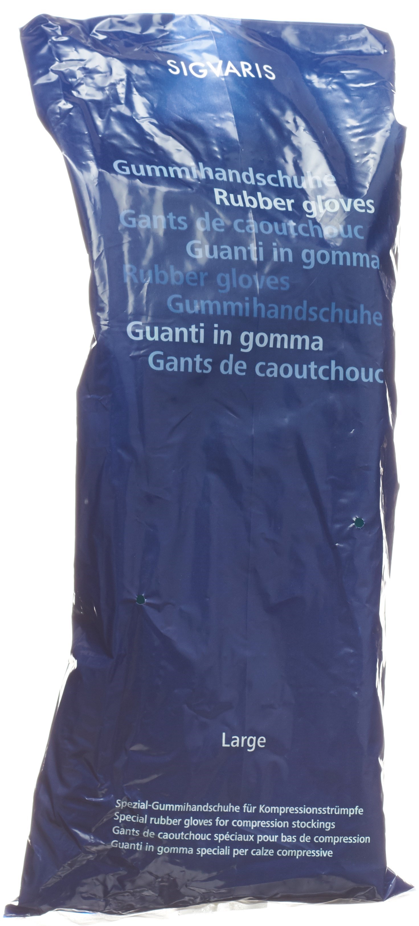 SIGVARIS Gummihandschuhe S 7 mit Noppen