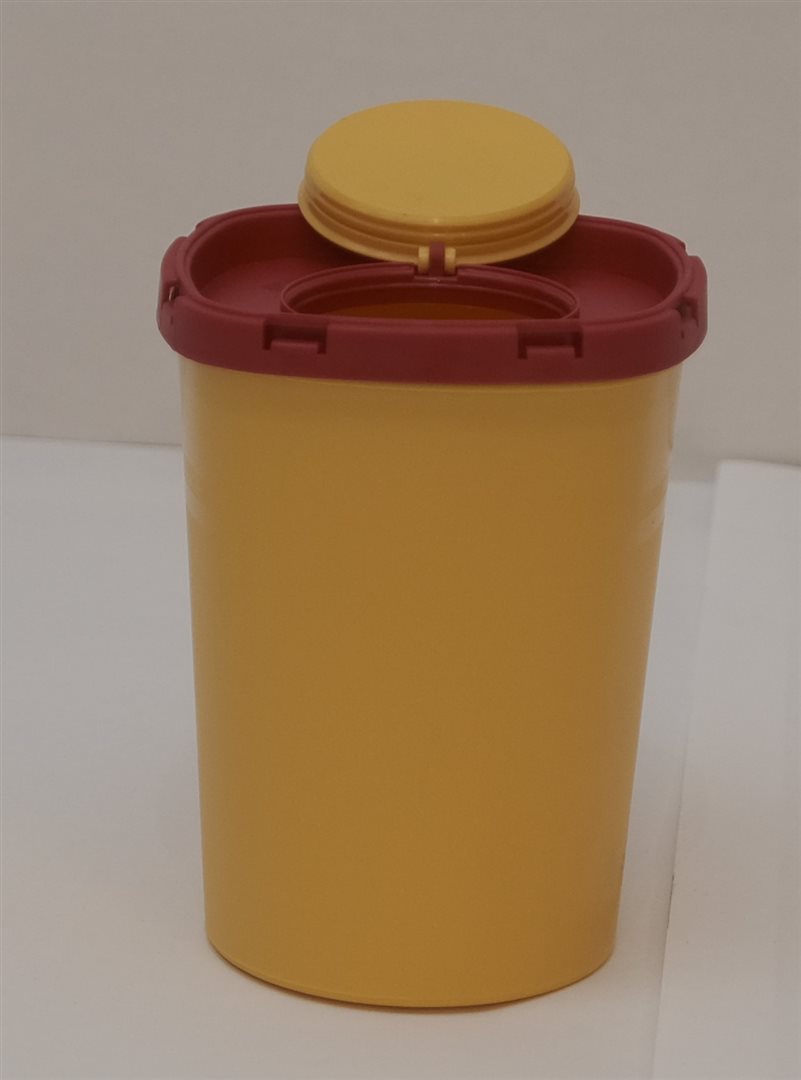 REMONDIS Sharpsafe Box 0.7l mit Deckel UN geprüft