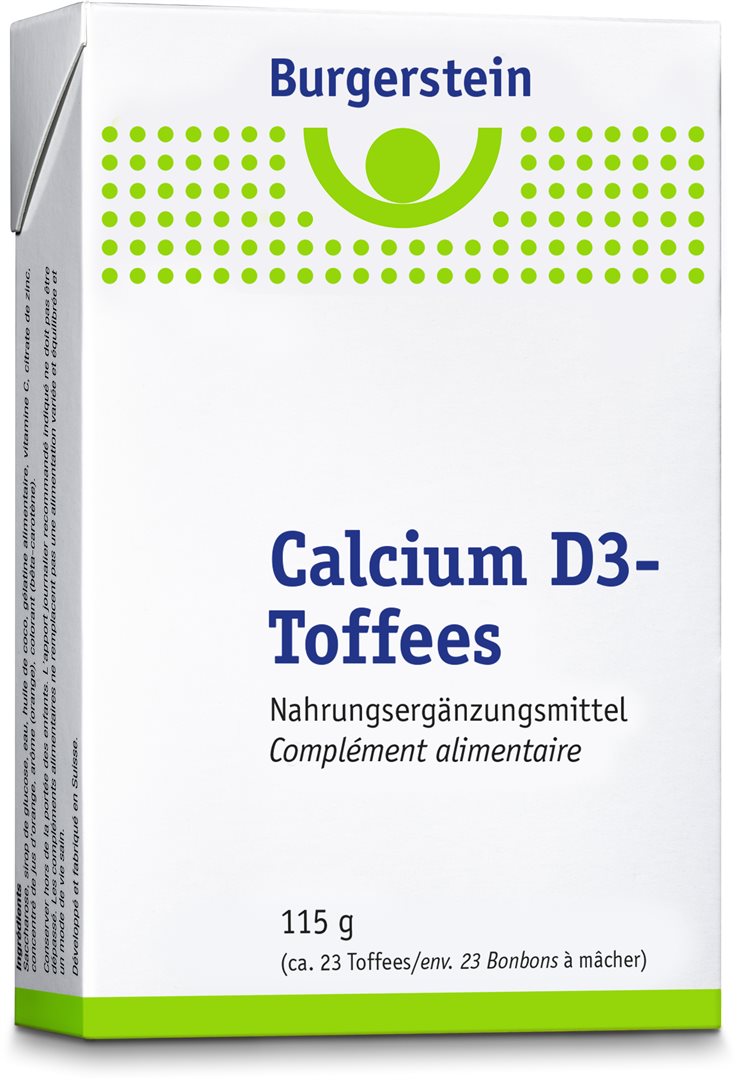 Burgerstein Calcium D3 Toffees