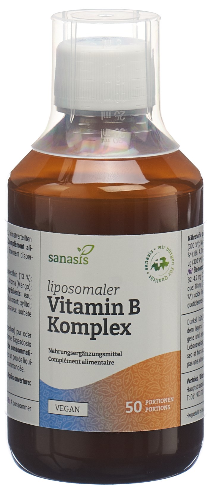 sanasis Vitamin B Komplex liposomal
