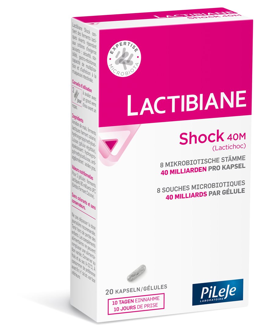 LACTIBIANE Shock 40M Kapsel