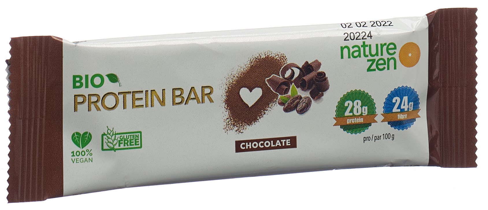 nature zen Proteinriegel biologisch Schokolade