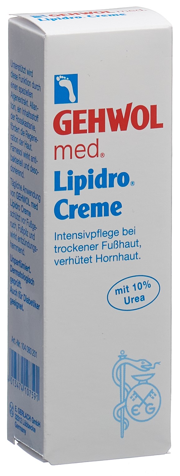 GEHWOL med Lipidro-Creme mit 10% Urea