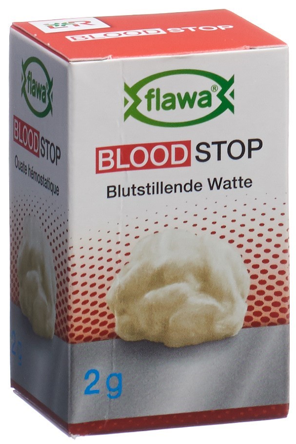 flawa Blood Stop Blutstillende Watte sterilisiert