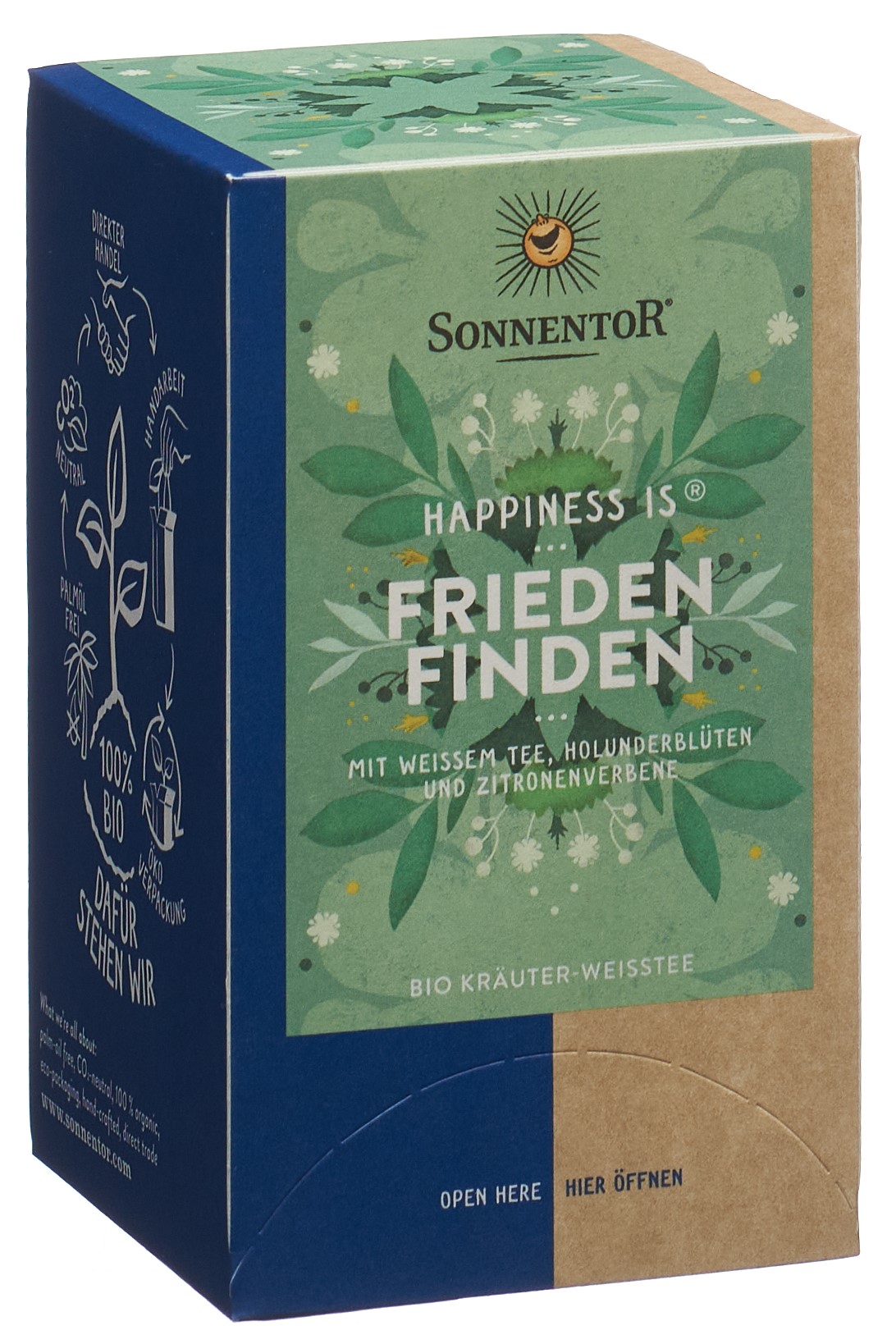 SONNENTOR Happiness is Frieden finden Tee BIO