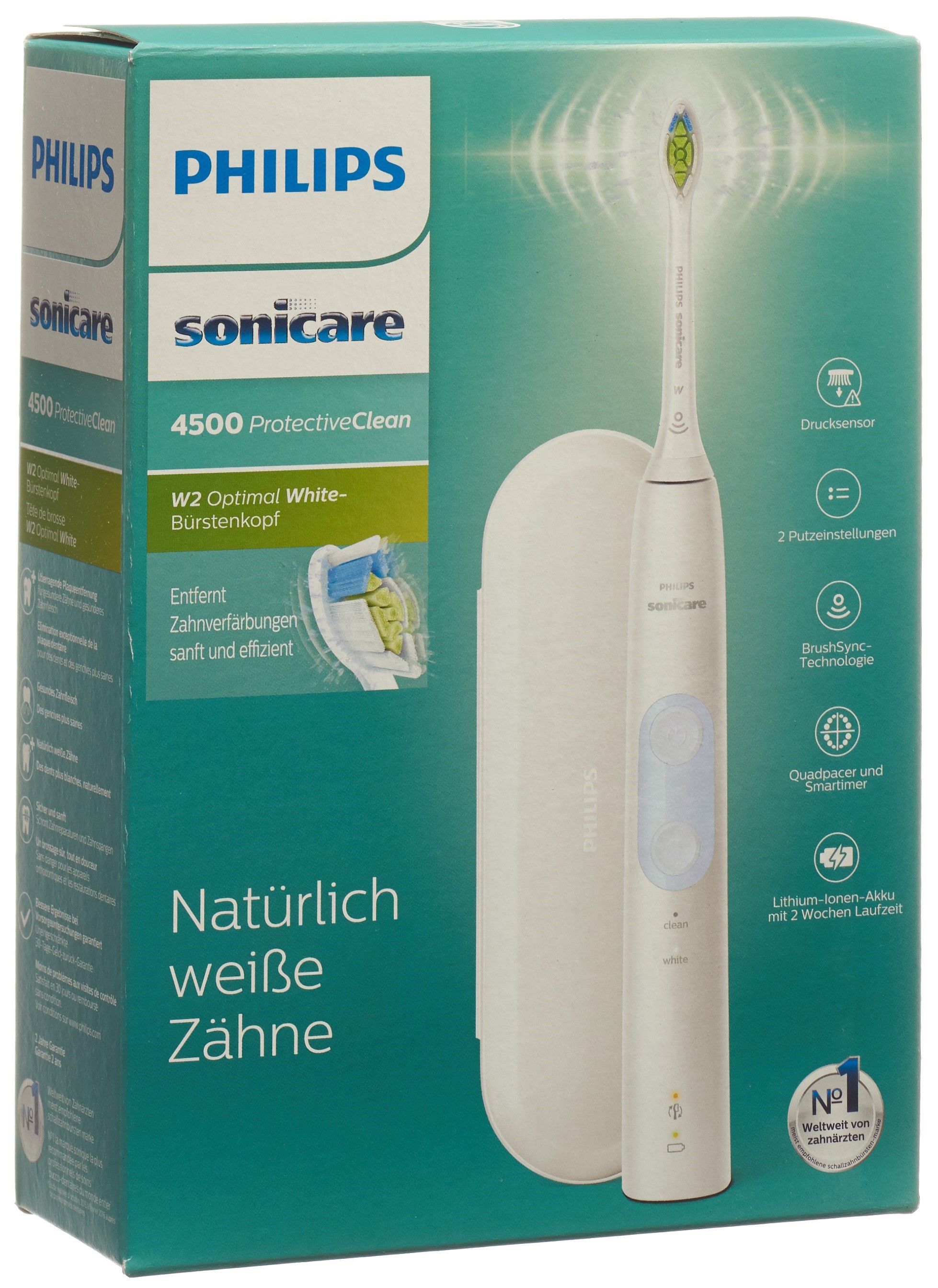 PHILIPS Sonicare ProtectiveClean Series 4500 Reiseetui HX6839/28