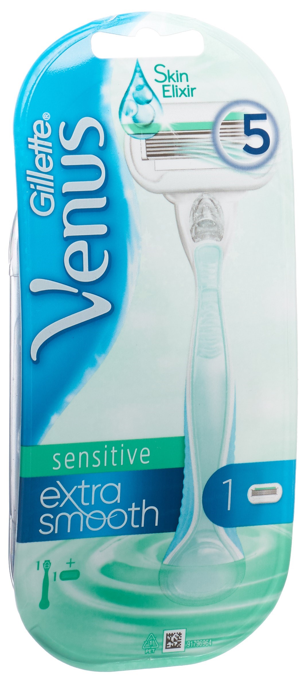 Gillette Venus for Women Extra Smooth Sensitive Rasierapparat Rasierapp