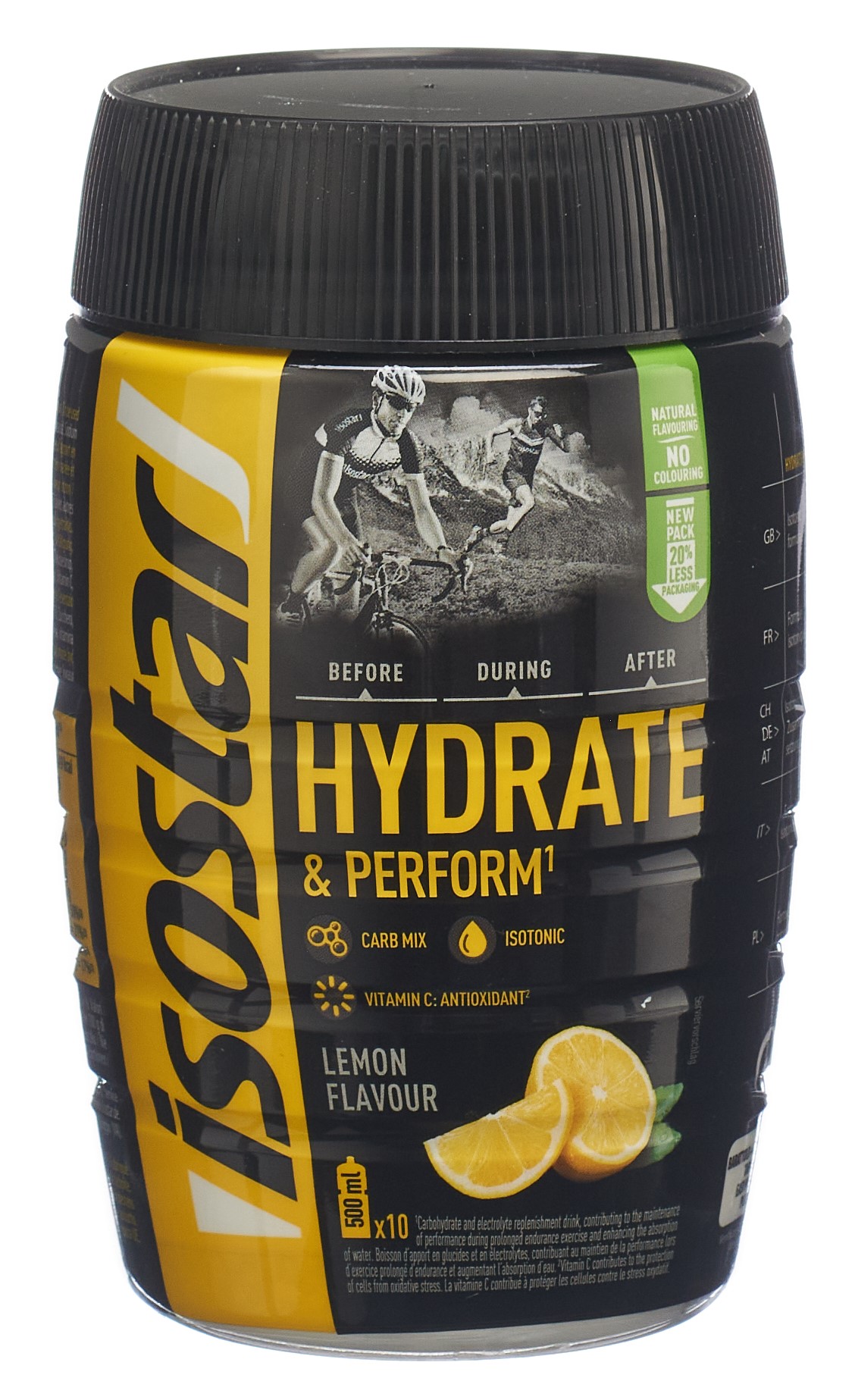 isostar isostar HYDRATE & PERFORM & Pulver Lemon