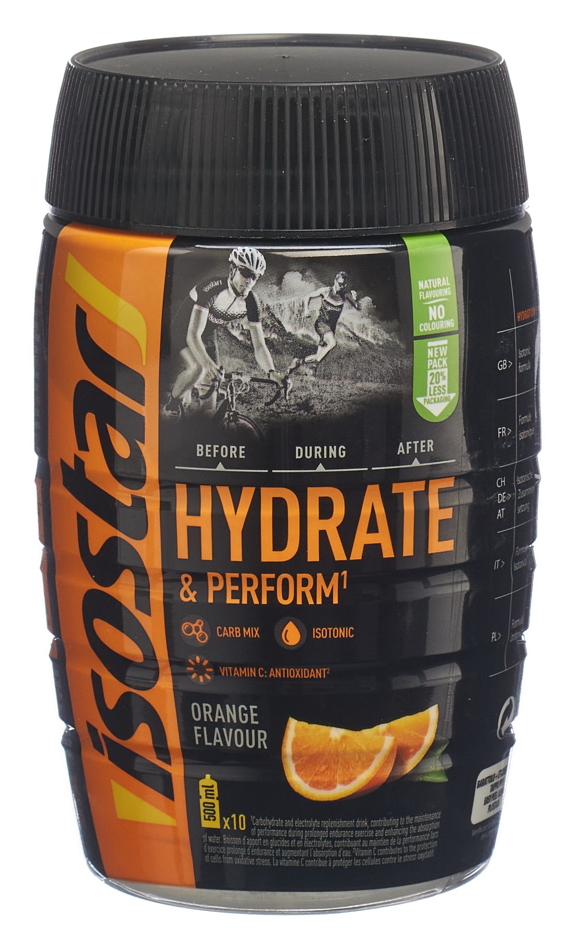 isostar isostar HYDRATE & PERFORM & Pulver Orange