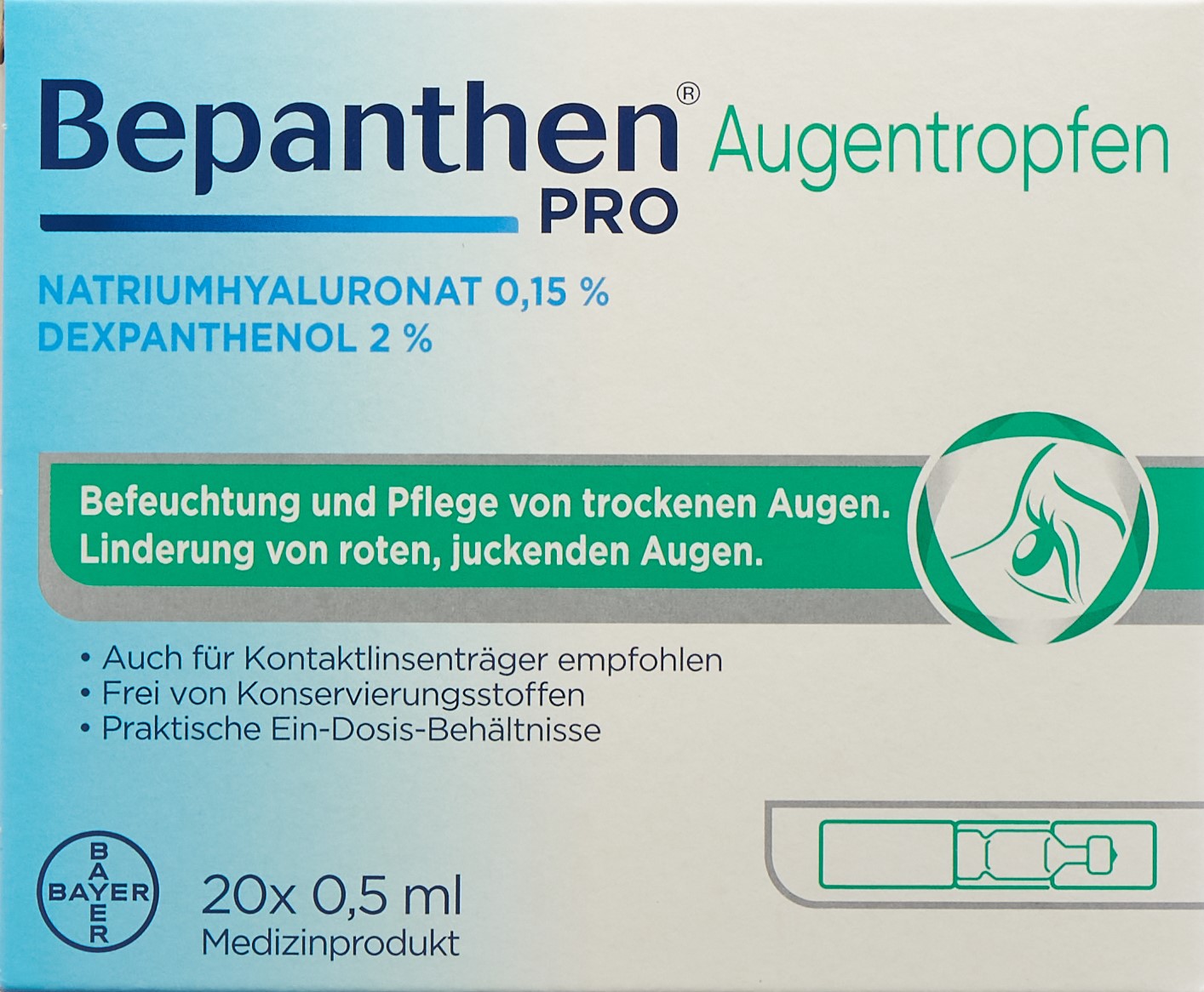 Bepanthen Pro Augentropfen Interdrogerie Ch