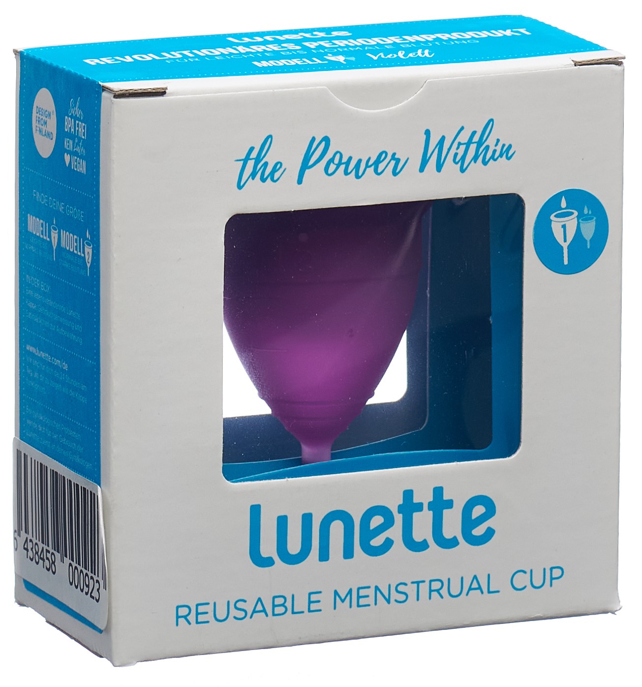 Lunette Menstruationstasse Grösse 1 lila