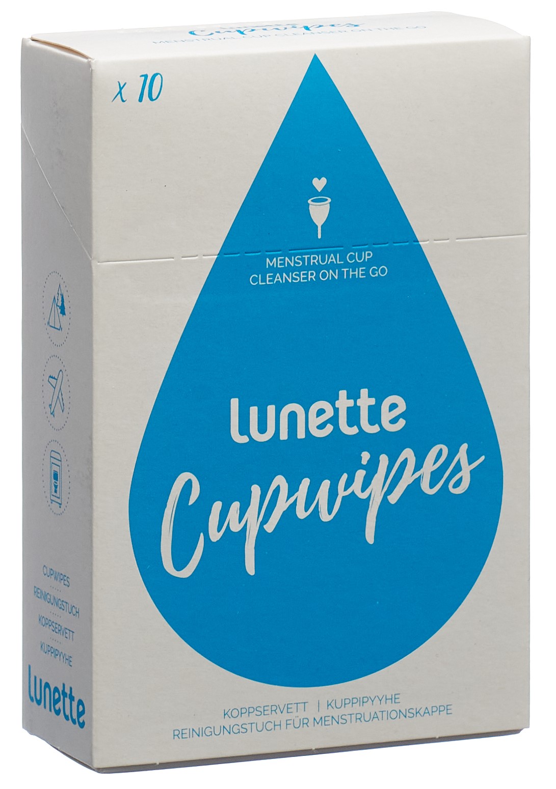 Lunette Lunette Cup Wipes Reinigungstücher