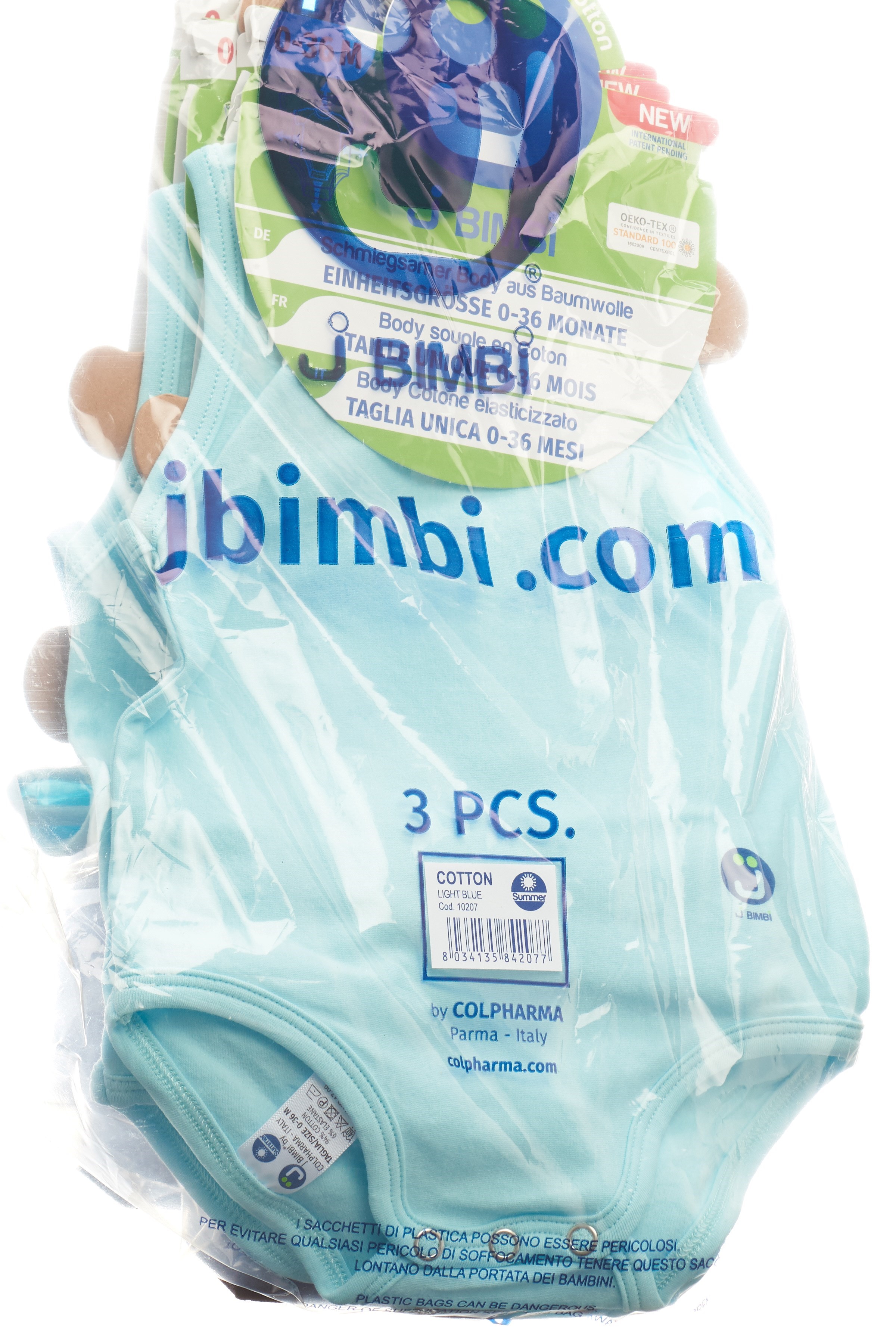 J BIMBI Body Summer hellblau