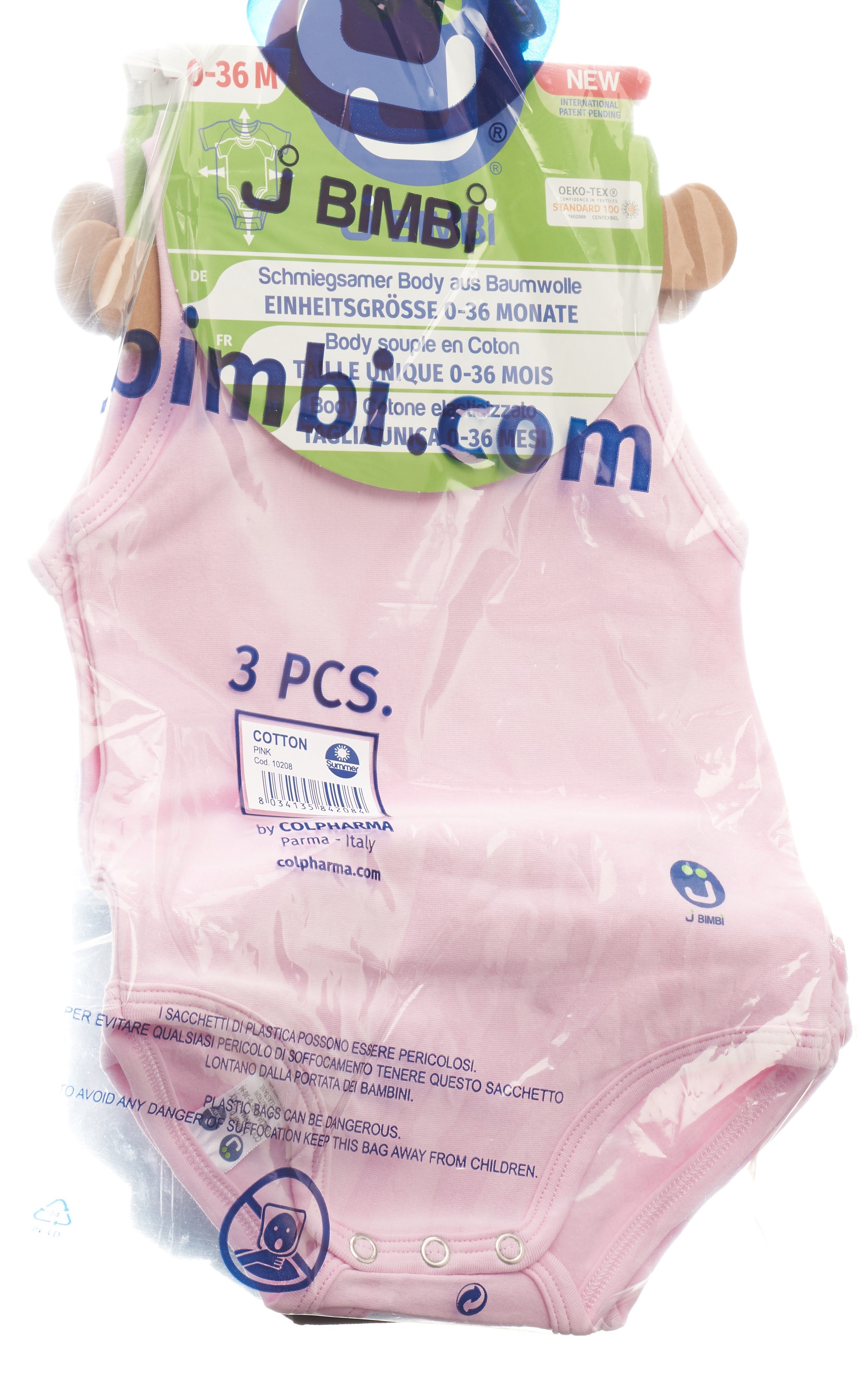 J BIMBI Body Summer rosa